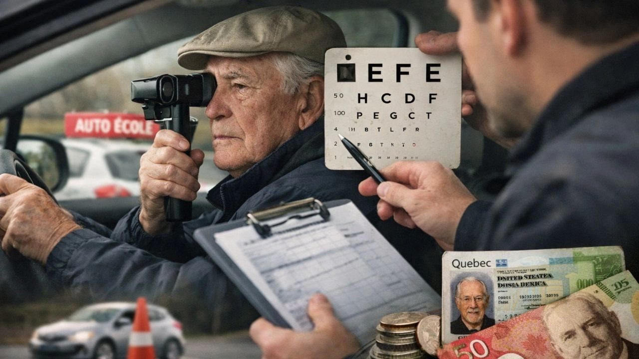 Dès le 21 mars 2026 exigences pour permis de conduire des 70 ans et plus au tarif 85 $