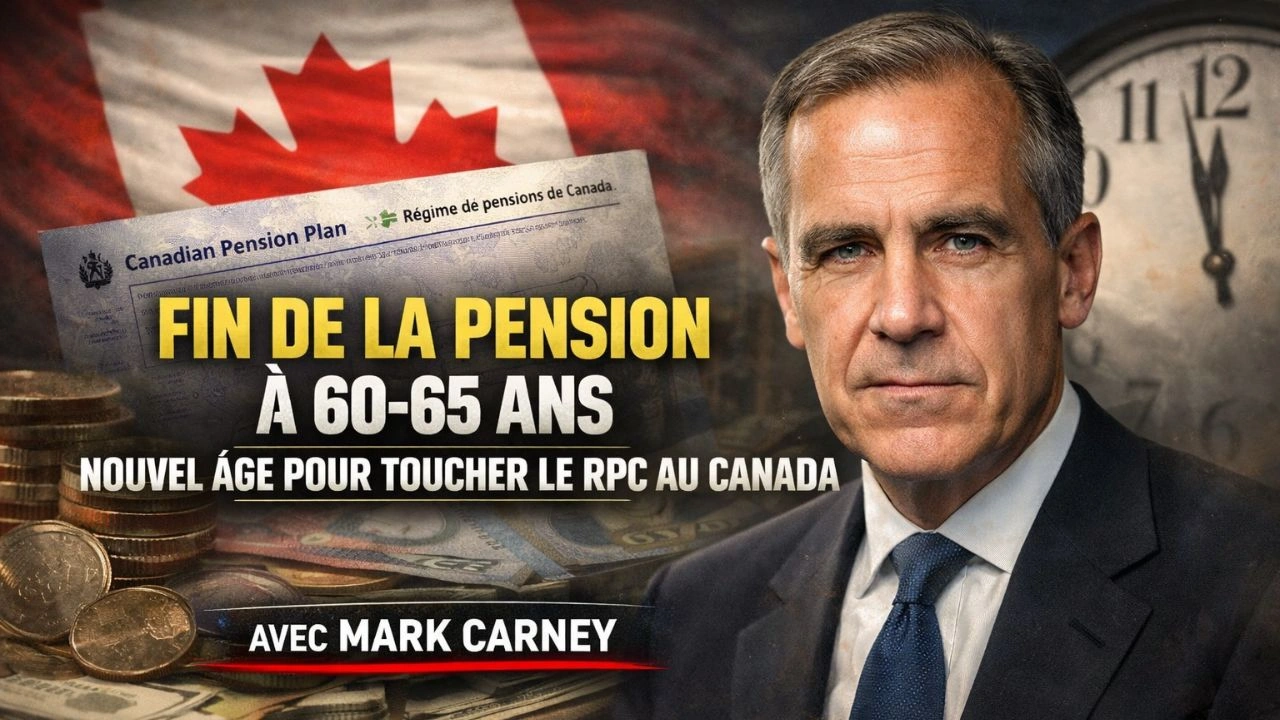 Fin de la pension à 60-65 ans nouvel âge pour toucher le RPC au Canada