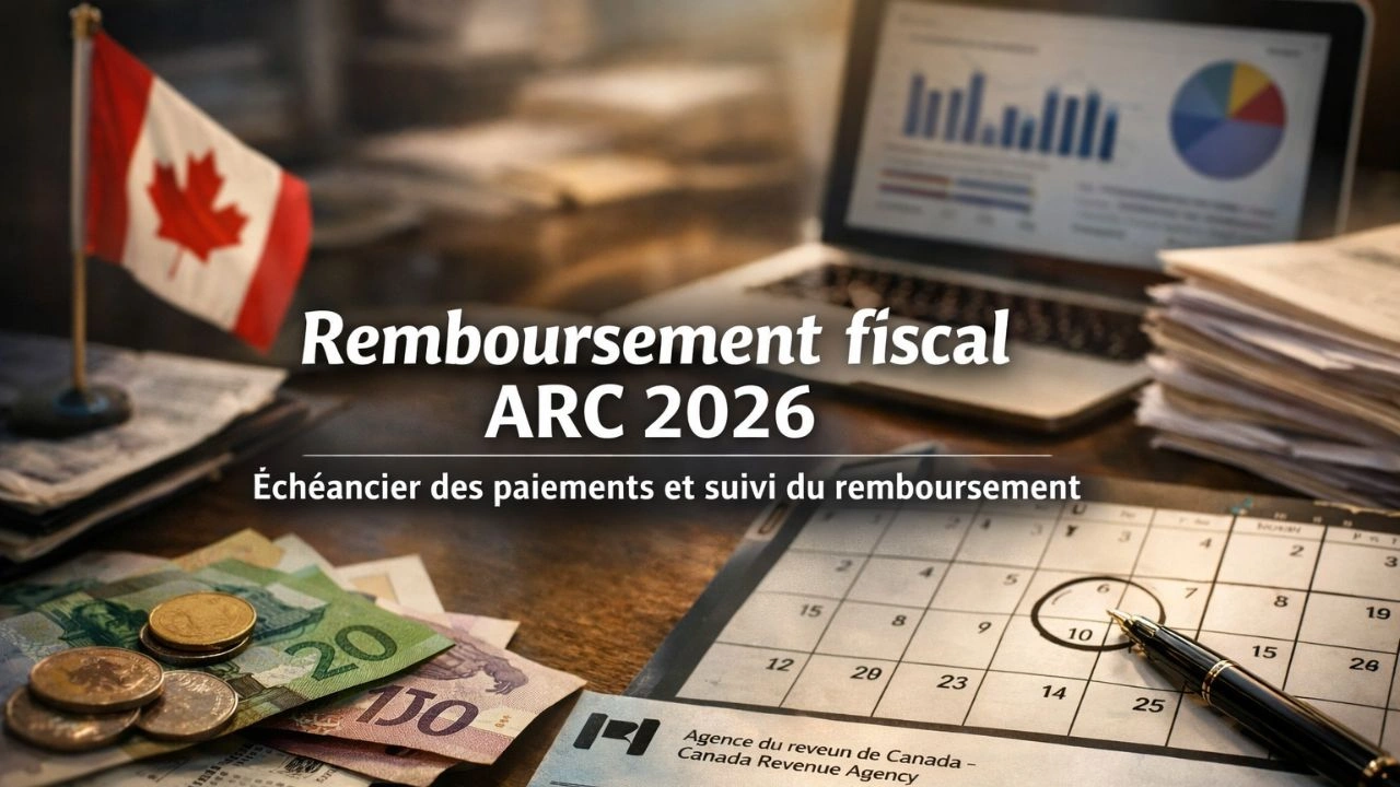 Remboursement fiscal ARC 2026 échéancier des paiements et suivi du remboursement